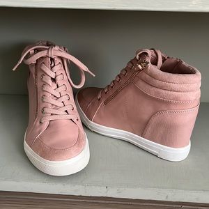 Aldo Pink Hightops 6.5
